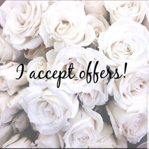 Reasonable offers welcome! 💜